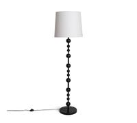 LEDKIA LIGHTING Lampadaire Métal Zunga Noir E27