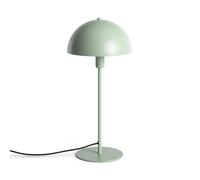 LEDKIA LIGHTING - Lampe à Poser Aluminium Madow | Design Moderne | Lumière Ajustable avec Ampoule E14 | Utilisation Polyvalente | Dimensions 440mm x Ø200mm, Vert Céladon, Aluminium