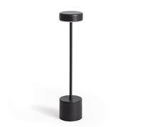 LEDKIA LIGHTING Lampe à Poser LED Portative 2W Zimba avec Batterie Rechargeable USB Noir