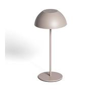 LEDKIA LIGHTING - Lampe à Poser Portable LED 2W | Batterie Rechargeable USB | Éclairage 180lm | Design Moderne et Transportable | Taupe, Métal