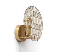 Lampe Murale Métal Delly Doré