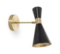 LEDKIA LIGHTING Lampe Murale Métal Jigger Orientable Noir
