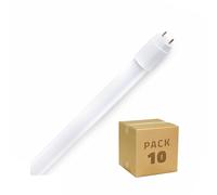 LEDKIA LIGHTING - Lot de 10 Tubes LED T5 115cm | 16W | Connexion des 2 Côtés | 1600lm | Angle 300° | Éclairage Instantané | No Flicker, 3000K Blanc Chaud, Verre