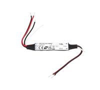 LEDKIA LIGHTING Mini Contrôleur Ruban LED Monochrome 12/24V DC compatible avec Télécommande RF et Bouton-Poussoir Monochrome