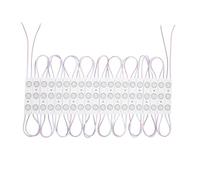 LEDKIA LIGHTING Module LED 20 Pièces 24W IP65 24V DC pour Enseignes Publicitaires 2.5m 3000K Blanc chaud