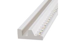 LEDKIA LIGHTING Moulure Corniche 2m pour Ruban LED Vanta 62 Blanc