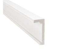 LEDKIA LIGHTING Moulure Corniche 2m pour Ruban LED Vanta 65 Blanc