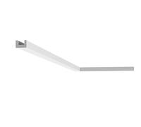 LEDKIA LIGHTING Moulure Murale 2m pour Ruban LED Vanta 25 Blanc