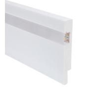 LEDKIA LIGHTING - Moulure Plinthes Modernes pour Rubans LED | Éclairage Décoratif Indirect | Installation Facile | Profil Décoratif, 2 M