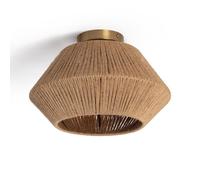 LEDKIA LIGHTING Plafonnier Corde Naturelle Moksha E27