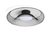 Plafonnier Led 18w Métal Cct Sélectionnable Zeiryn M Noir