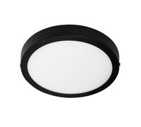 LEDKIA LIGHTING Plafonnier LED 18W Rond Aluminium Ø210 mm Slim CCT Sélectionnable Galán SwitchDimm pour chambre, salon, cuisine Noir