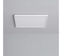 LEDKIA LIGHTING - Plafonnier LED Carré 24W | Double Face SwitchCCT | Lumière Sélectionnable | Sans Scintillement | Installation Facile | 420x420mm, Sélectionnable (Chaud-neutre-froid), Polycarbonate