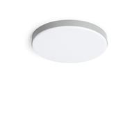 LEDKIA LIGHTING Plafonnier LED Extérieur Rond 24W Dimmable Ø220 mm Gris