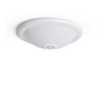LEDKIA LIGHTING Plafonnier LED pour chambre, salon, cuisine Rond 2x E27 avec Détecteur de Mouvement PIR et Crépusculaire E27