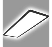LEDKIA LIGHTING - Plafonnier LED pour chambre, salon, cuisine, salle de bain 24W Rectangulaire | Température réglable SwitchCCT | Éclairage sans scintillement | Installation facile | Noir