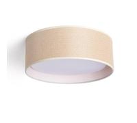 LEDKIA LIGHTING Plafonnier Rond Rotin Ø360 Rufus Naturel