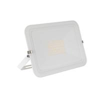 LEDKIA LIGHTING Projecteur LED Extra-Plat Crystal 120lm/W IP65 50W Blanc pour jardin, terrasse, patio, 6000K Blanc froid