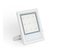 LEDKIA LIGHTING Projecteur LED Spot Exterieur pour jardin, terrasse, patio, garage 100W Dimmable TRIAC 170 lm/W IP65 ELEGANCE Slim PRO Blanc 5000K Asymétrique 80ºx155º Blanc froid