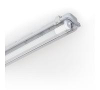 LEDKIA LIGHTING Réglette Étanche 60cm IP65 con Tubo LED Cristal 9W 140lm/W 4000K Blanc neutre G13