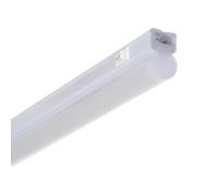 LEDKIA LIGHTING - Réglette LED Batten Raccordable 5W 30cm avec Interrupteur | Éclairage 500 lm | Finition Opale Anti-éblouissement, Blanc Neutre 4000K