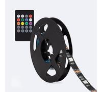 LEDKIA LIGHTING Ruban LED 5V RGB 24 LED/m 2m IP20 Kit avec USB pour Télévision RGB