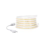 LEDKIA LIGHTING Ruban LED Dimmable 220V COB 320 LED/m Blanc Chaud 8W/m 720lm/m Largeur 12mm Coupe 50cm IP65 CRI90 Sur mesure 5 m