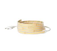 LEDKIA LIGHTING Ruban LED Dimmable 220V COB Auto-redressement 560 LED/m 14W/m 1250lm/m SILICONE FLEX IC2 Largeur 10mm Coupe 10cm IP65 Sur mesure 2200K Super chaud 10 m