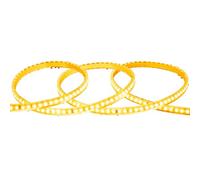 LEDKIA LIGHTING Ruban LED Dimmable 220V SMD Auto-redressement 120 LED/m 10W/m 1000lm/m Largeur 12mm Coupe 10cm IP65 Sur mesure 2200K Super chaud 15 m