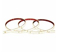 LEDKIA LIGHTING Ruban LED Dimmable 220V SMD Auto-redressement 120 LED/m 14W/m 1680lm/m SILICONE FLEX Largeur 12mm Coupe 10cm IP67 Sur mesure 4000K Blanc neutre 15 m