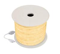 LEDKIA LIGHTING Ruban LED Néon Dimmable 220V BOBINE 50m Blanc Chaud Circulaire 360 9W/m Coupe 100cm IP67 Blanc chaud