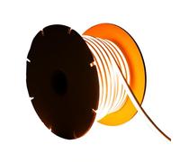 LEDKIA LIGHTING Ruban LED Néon Dimmable 220V BOBINE 50m SFLEX8 8W/m Coupe 100cm IP65 Orange