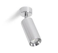 LEDKIA LIGHTING Spot à Douille Aluminium Quartz pour Ampoule GU10 Argent