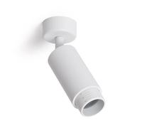 LEDKIA LIGHTING Spot à Douille en Saillie Ágata Multiangle 10-50º Aluminium pour Ampoule GU10 Blanc GU10
