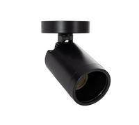 Spot À Douille En Saillie Davos Pour Ampoule Gu10 / Gu5.3 Noir