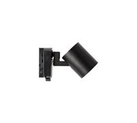 LEDKIA LIGHTING - Spot à Douille Monophasé Jiuk | Compatible Ampoule GU10 | Orientable 360º | Pour Magasins & Galeries | Noir, Aluminium