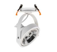 LEDKIA LIGHTING Spot Downlight LED 12W AR111 Coupe Ø 80 mm No Flicker 3000K Blanc chaud GU10