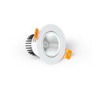LEDKIA LIGHTING Spot Downlight LED 7W Rond COB CRI90 Coupe Ø 70 mm No Flicker 5000K Blanc froid