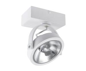 LEDKIA LIGHTING - Spot LED 15W CREE | Orientable AR111 Dimmable | Luminosité 800 lm | Angle 24º | Installation Facile | Rotation 350°, Blanc Chaud 2700K