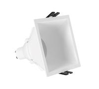 LEDKIA LIGHTING Spot LED Downlight Carré GU10 6W Coupe 85x85mm Faible UGR PC GU10