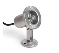 LEDKIA LIGHTING Spot LED Submersible RGB 3W en Saillie 12V DC Inox RGB