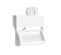 LEDKIA LIGHTING Spot LED sur Rail Triphasé 38W Piero CCT Sélectionnable (4000K - 5000K - 6000K) Sélectionnable