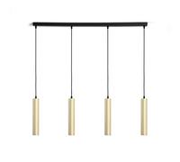 LEDKIA LIGHTING Suspension Aluminium Aritz 4 Spots Doré