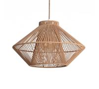 LEDKIA LIGHTING Suspension Corde de Coton Hana Brun