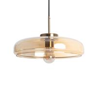 LEDKIA LIGHTING Suspension Cristal Hipo Ambre E27