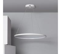 LEDKIA LIGHTING Suspension LED 20W Métal CCT Sélectionnable Ivalo Blanc