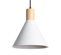 TechBrey Suspension Métal et Bois Arbat Blanc 250 mm Blanc