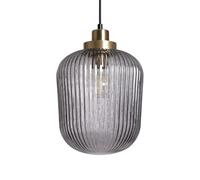 LEDKIA LIGHTING Suspension Métal et Verre Windsor Doré E27