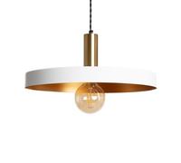 LEDKIA LIGHTING Suspension Métal Furiko Blanc E27