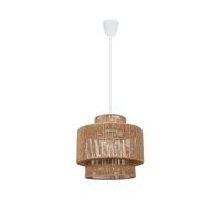 LEDKIA LIGHTING Suspension Papier Tressé Kena Naturel